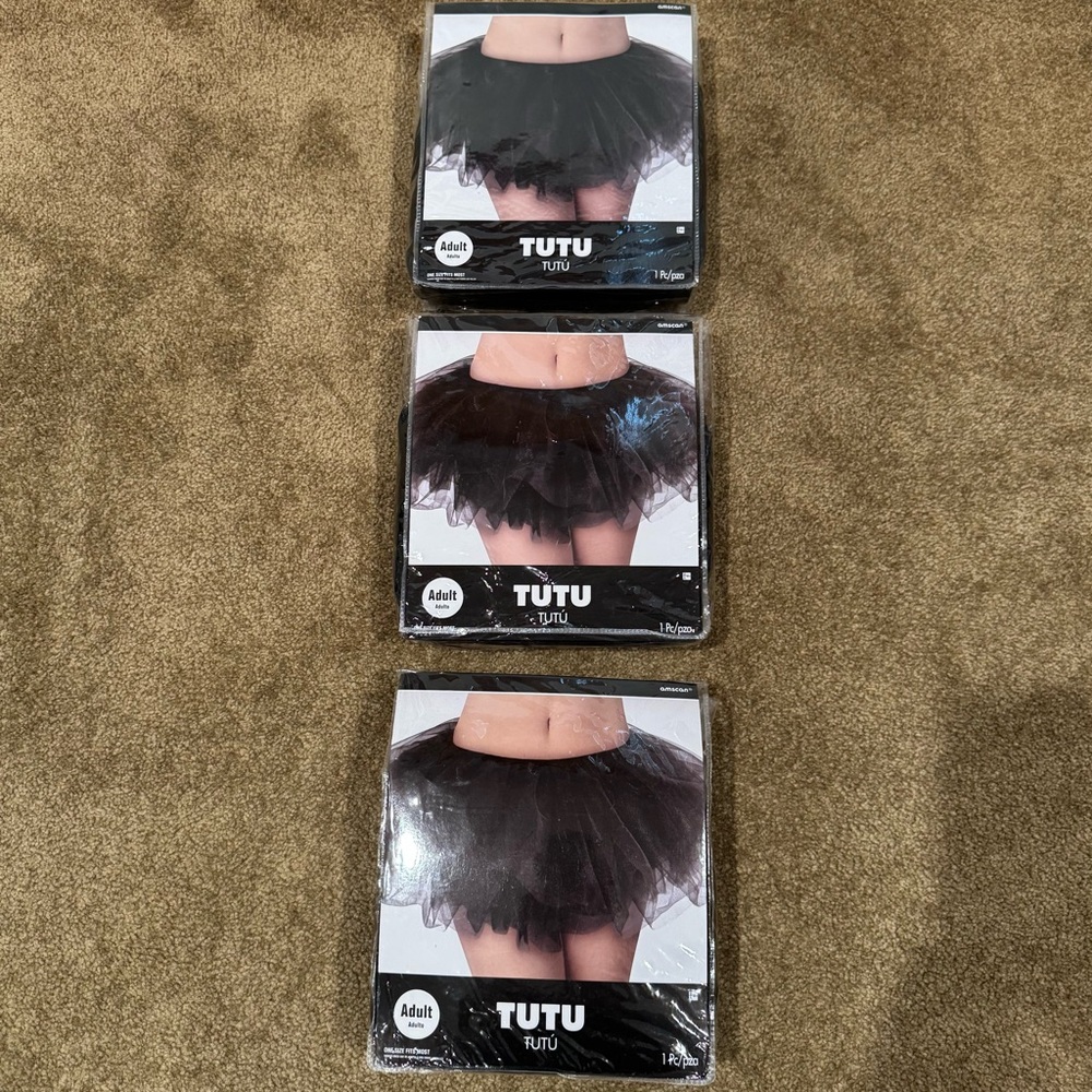 Black Tutu Skirt (3) costumes, sewing, crafts, dance, petticoat etc